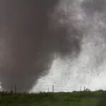 The Moore, Oklahoma Tornado of May 20th, 2013 near Sooner Rd and 134th