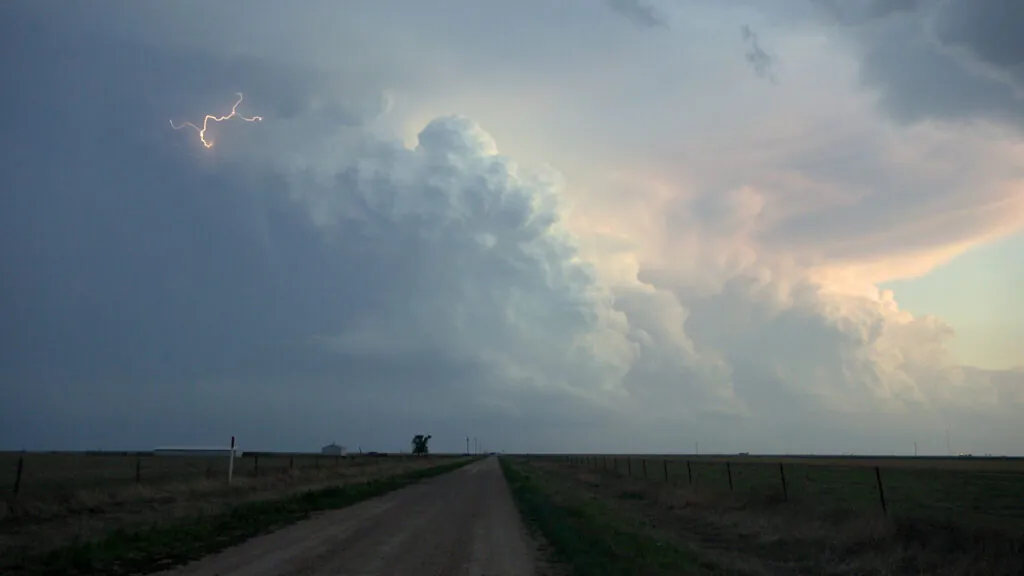 Amarillo Texas Supercell Timelapse