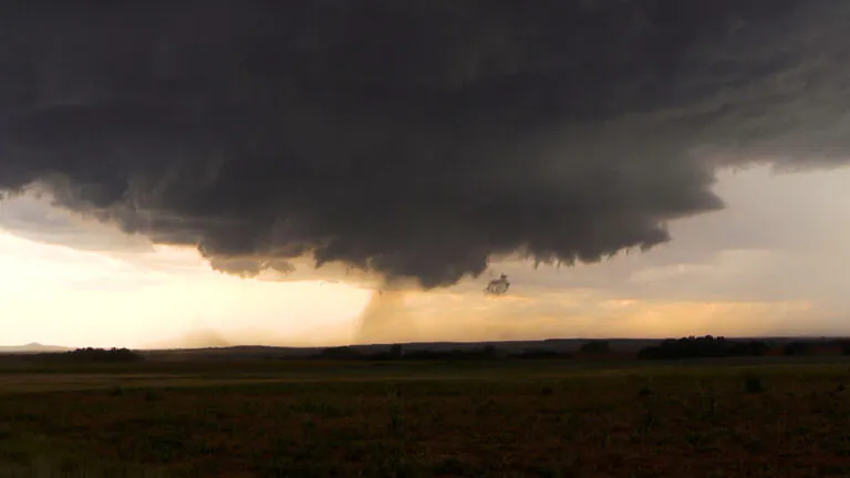 Hobart Oklahoma Wall Cloud