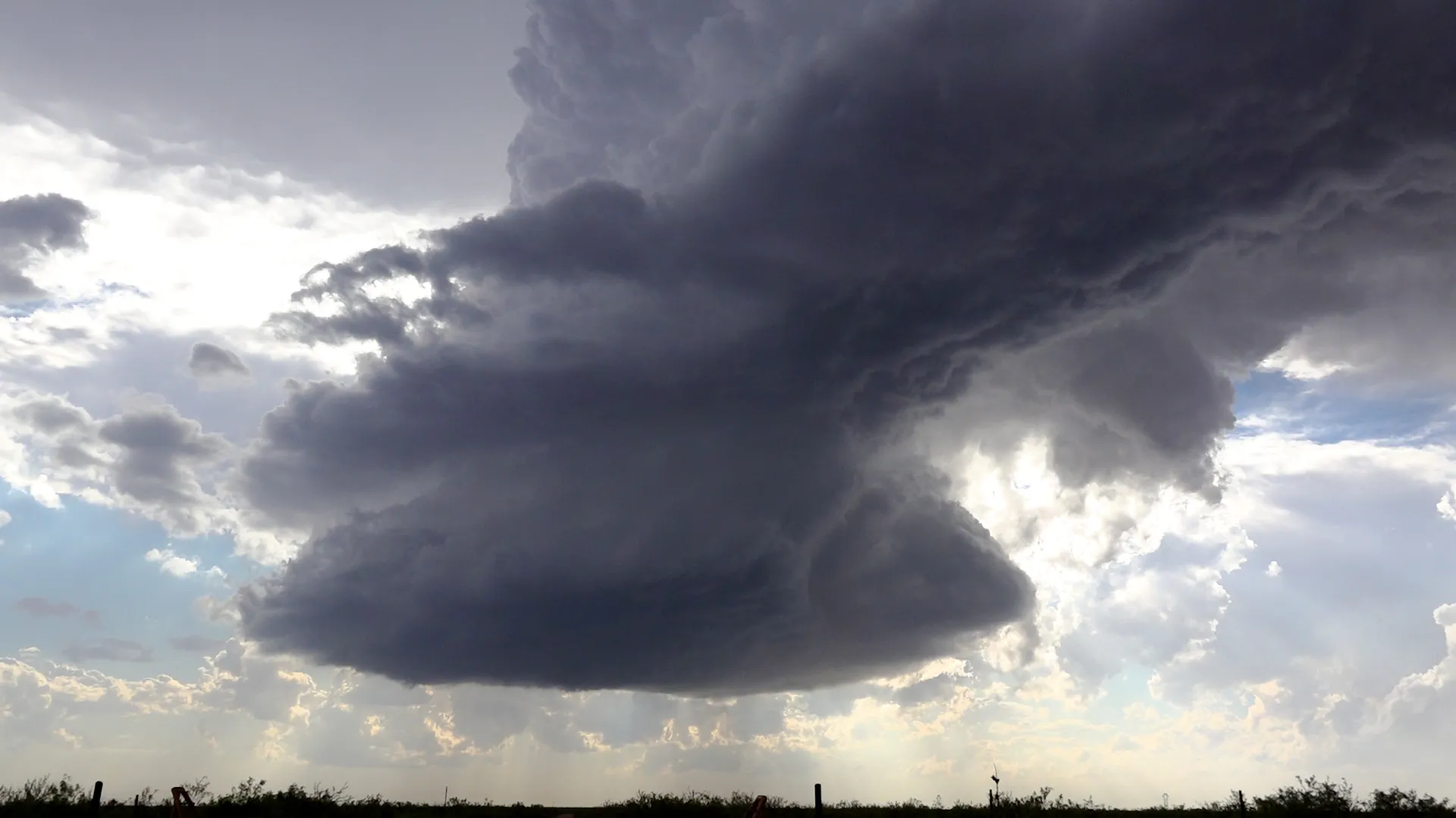 Lubbock Texas Supercell Time Lapse