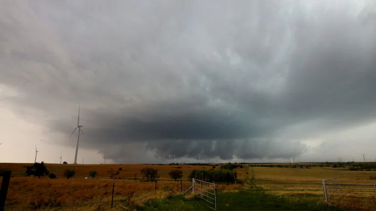 Minco Oklahoma Supercell Timelapse