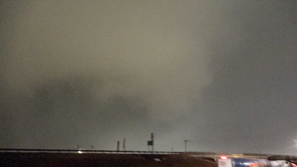 Oklahoma City Tornado near OCCC